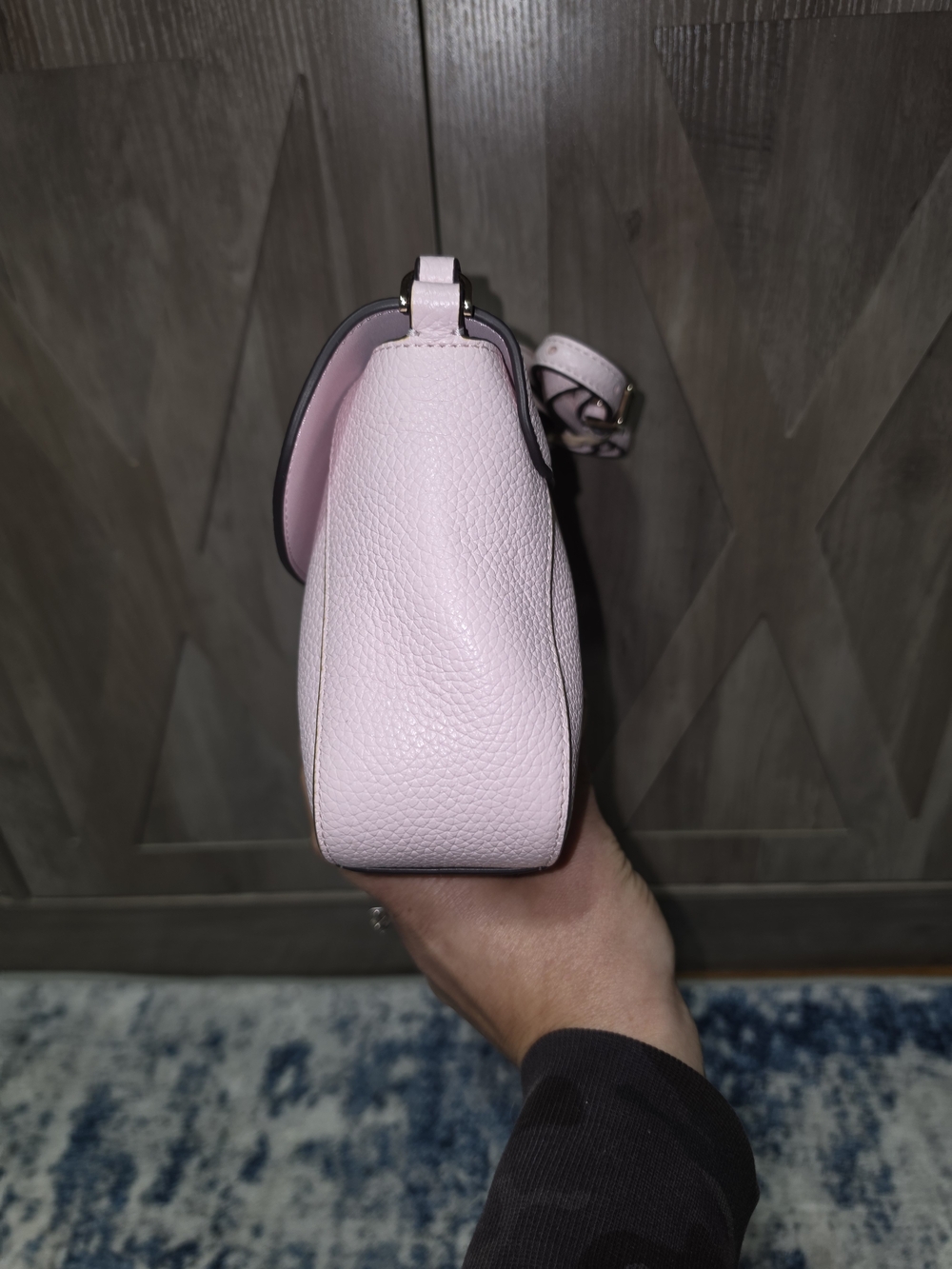kate spade Light Pink Pebbled Leather Crossbody Bag - Picture 4 of 6